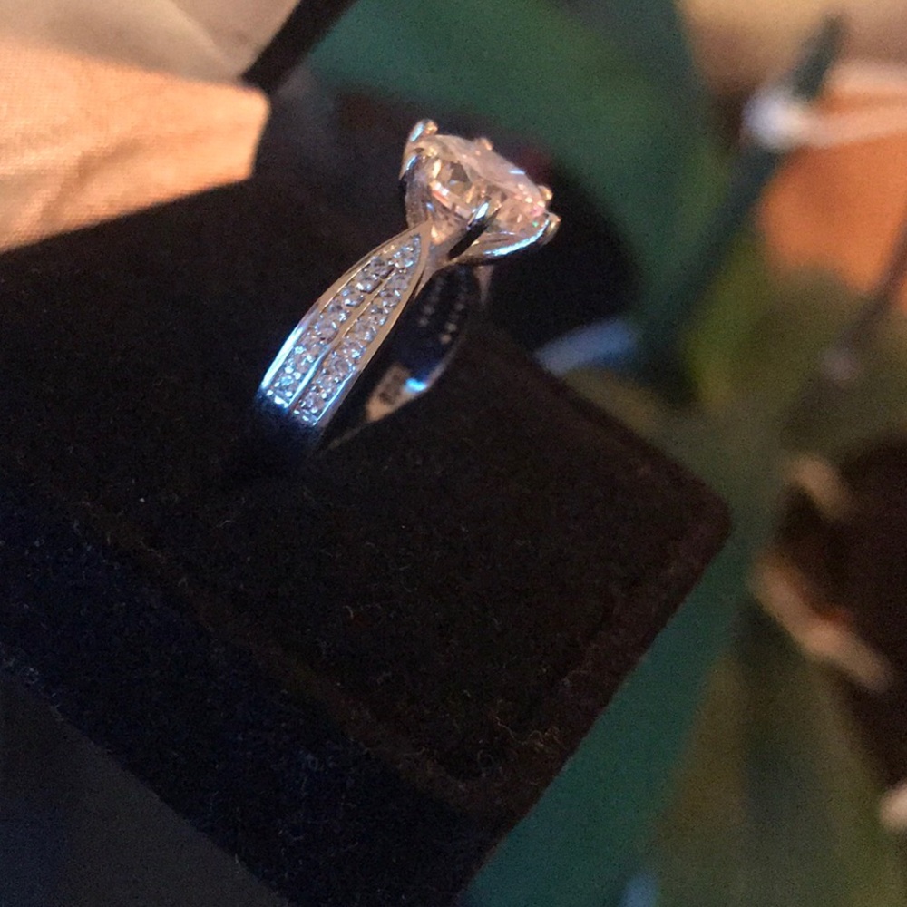 3 Carat Lab Created Diamond Ring